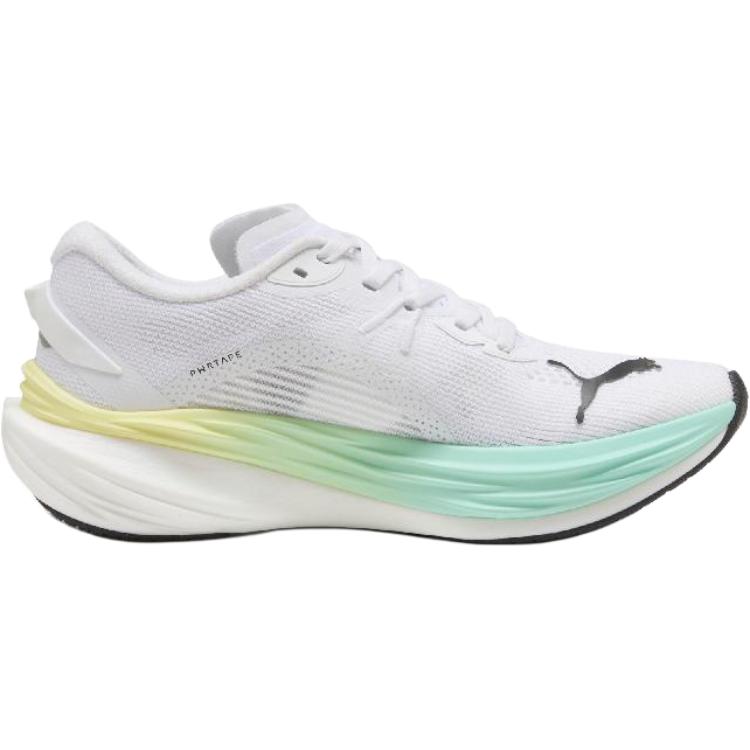 Puma Deviate Nitro 3 Comfortable Versatile Durable Low-Top Casual Running Shoes Women sneaker White 309708-20