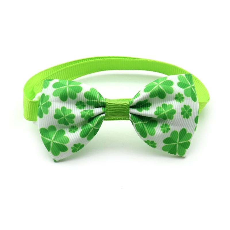 

Dogs Flower Collar Festive Shamrocks for Small Medium Girl Dogs Cats Dog Collar Necklaces Flower Costumes