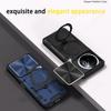 Slide Lens Armor Funda for Vivo Y39 5G Global Case for Vivo Y300i 5G China Case Magnetic Ring Stand Holder Protective Back Cover