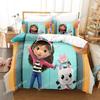 Gaby Dolhouse Beding Set For Bedrom Soft Modern Bedspreads Comefortable Children Kids Soft Duvet Cover Comfortable Quilt Cover And Pilowcase