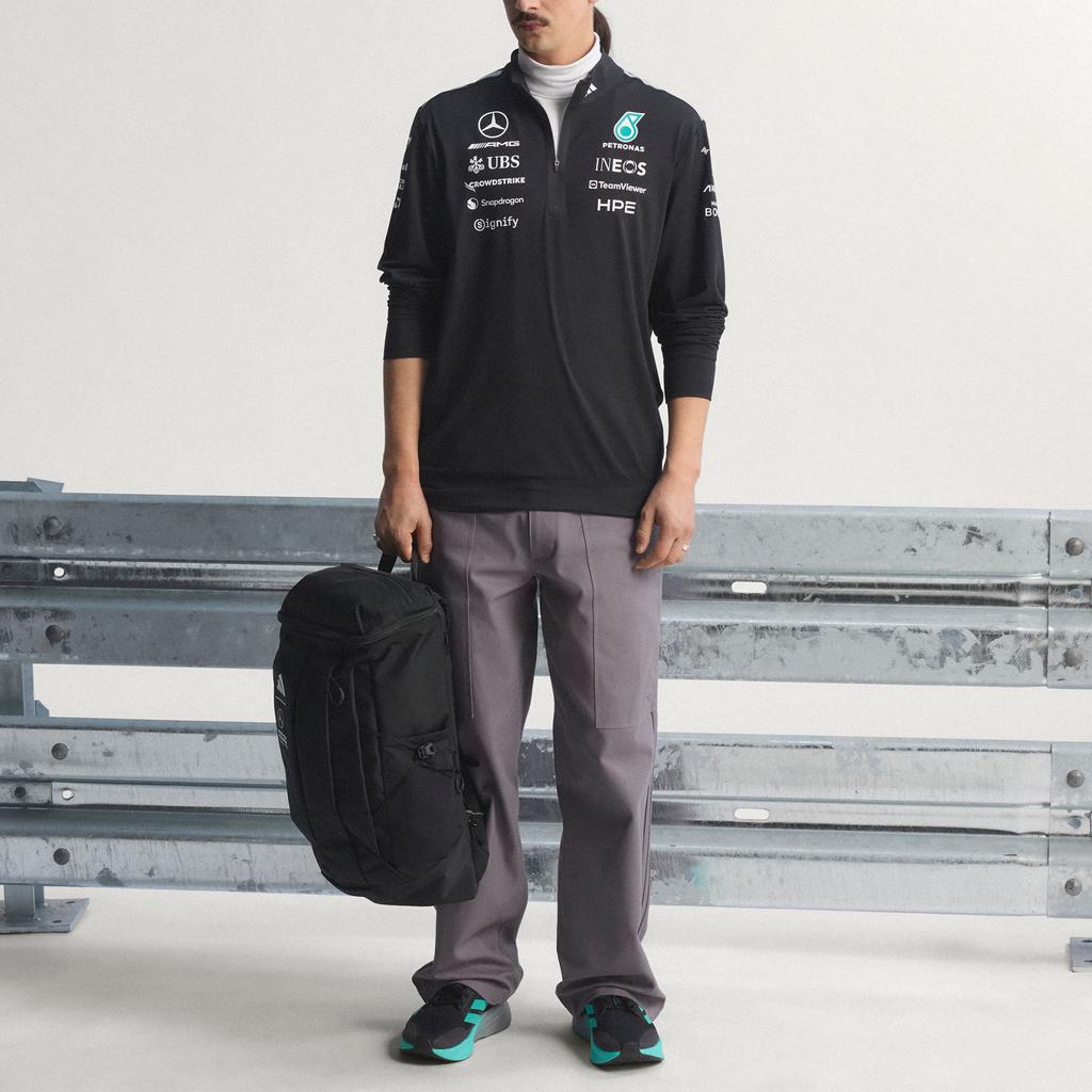 Adidas Mercedes - Amg Petronas F1 Team Knitted Sports Hoodie Men hoodies KT-3872