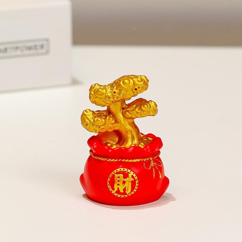 

New 2026 Cute Year Of The Horse Ornament Lucky New Year Horse Toy DIY Desktop Decoration Car Ornament Pony Decor New Year Gift
