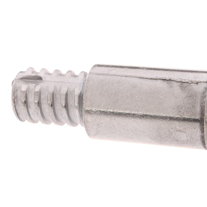 2 Stücke Besenverlängerungsstangen-Adapterspitzen Metallgewindegriffspitzen Endadapter Reparatursatz Steckergriffverlängerung