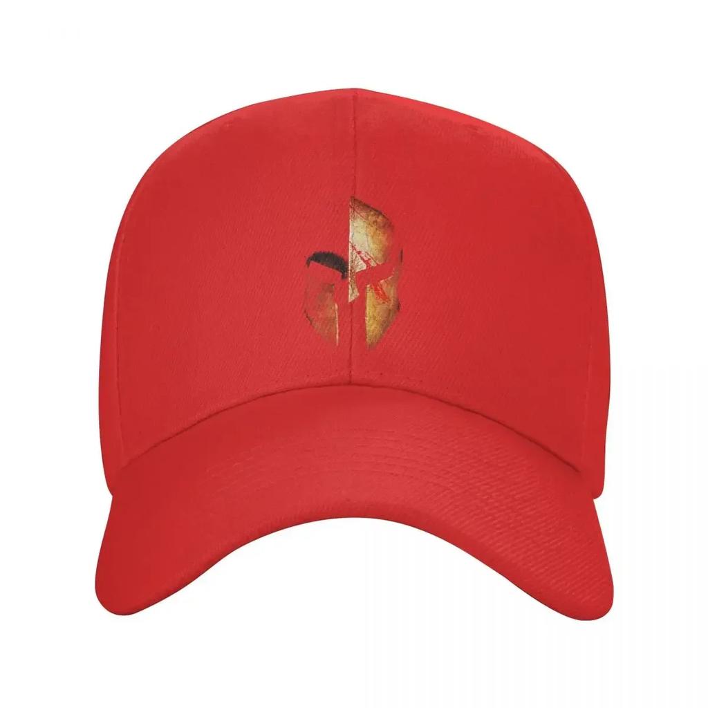 Gold Metal Blood Spartan Baseball Cap Sports Women Unisexs Adjustable Sparta Trojan Helmet Dad Hat Summer Snapback Caps