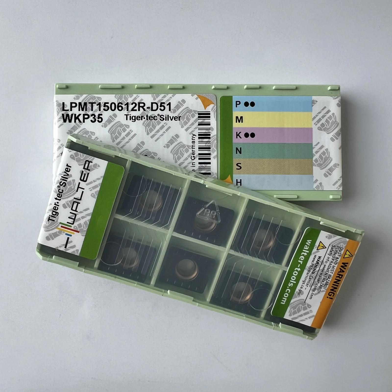 

LPMT150612R-D51 WKP35 /CNC cemented carbide blade 10 Pcs