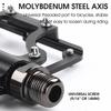 WEST BIKING Bicycle Ultralight Pedal 3 Bearing Pedals Aluminum Alloy CRMO Cycling Footboard for BMX MTB Bike Pedals Accessories