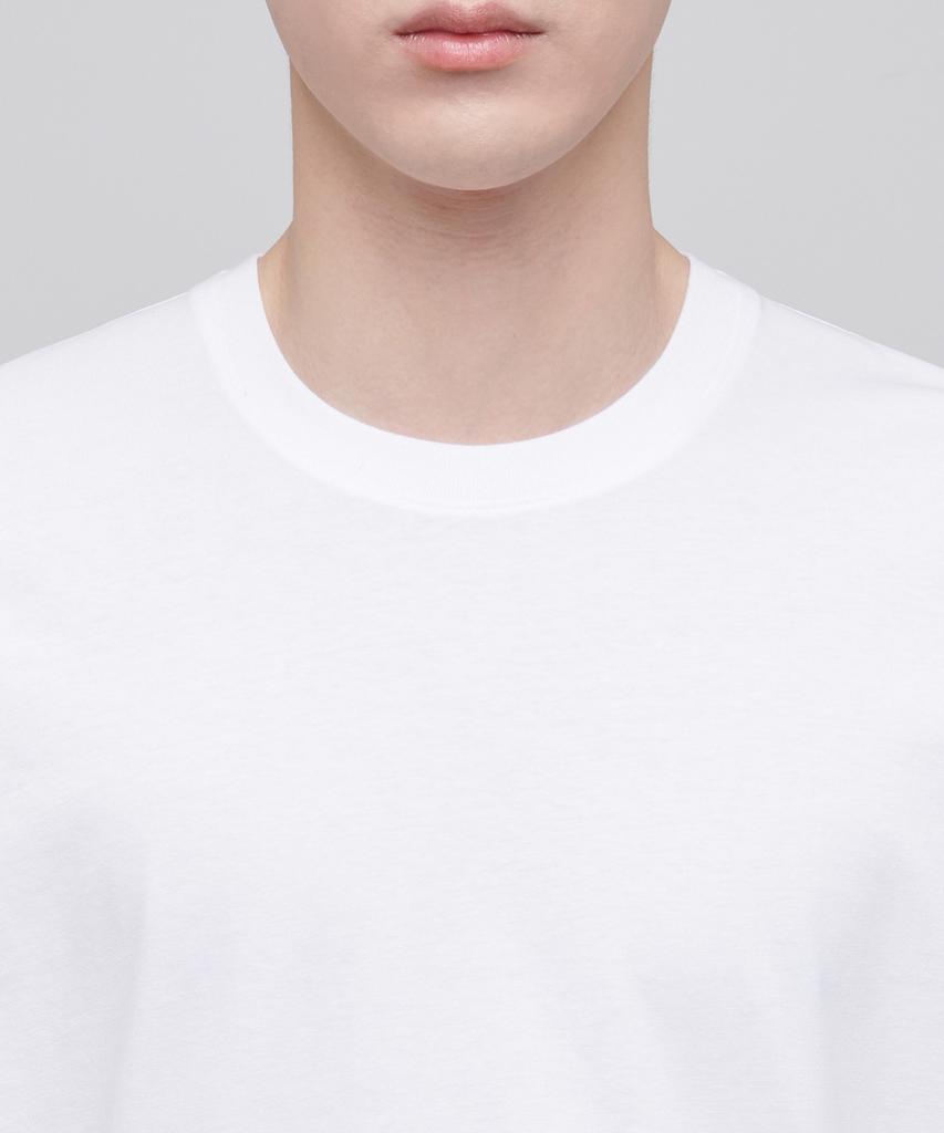 MUSINSA STANDARD [Cooltandard] Crew Neck Long Sleeve T-Shirt 2-Pack