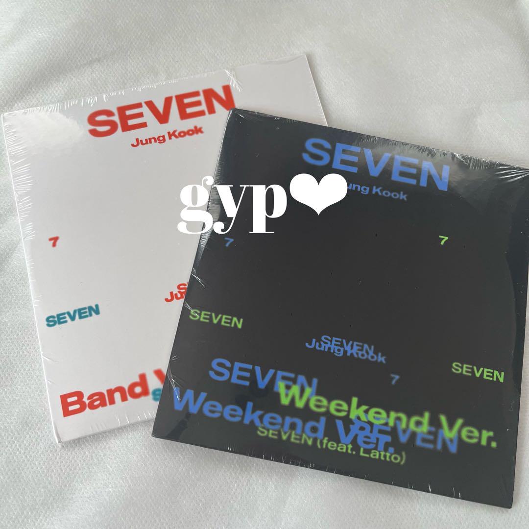 

[USED] BTS Jungkook CD Seven (weekday/weekend)