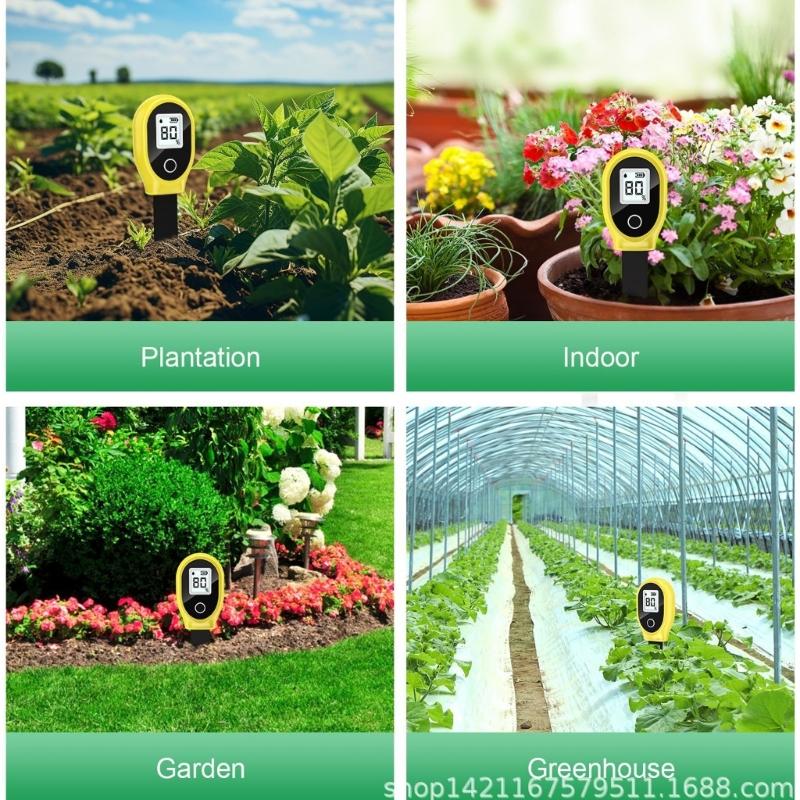 Portable Soil Moisture Meter Soil Moisture Tester Easy To Read Soil Moisture Gauges for Accurate Measurement Plant Health