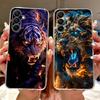 For Samsung Galaxy A16 SM-A165F A166B Cool Dragon Tiger Painting Phone Case For Samsung A16 5G 4G Soft Silicone TPU Cases