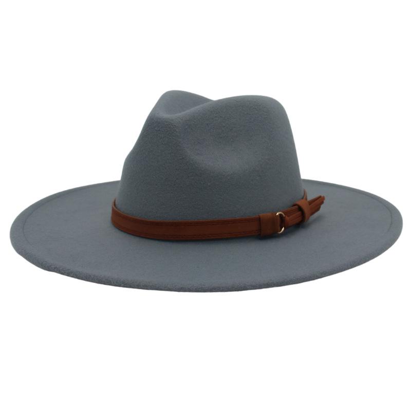 Cashmere Brim Jazz Hat Lady Gentleman Top Hat Party Banquet Coat With Hat
