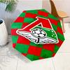 Green And Red Soccer Emblem Printed Automatic Umbrella, 8-Frame for Travel, camping, Casual Umbrella, Essential Gift for  for family and friends