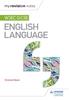 Buch My Revision Notes: WJEC GCSE English Language