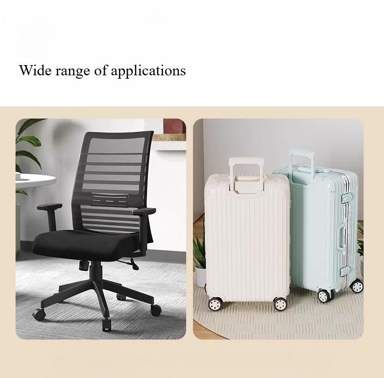 Rubber Sleeves for Luggage Wheels, Silent Travel Luggage, Roller Modification, Luggage Replacement, Universal Wheel Accessories, Protective Covers