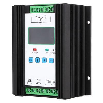 Wind-Solar-Hybrid-Regler, digitale intelligente Steuerung, Wind-Solar-Regler, 12 V, 24 V, 600 W