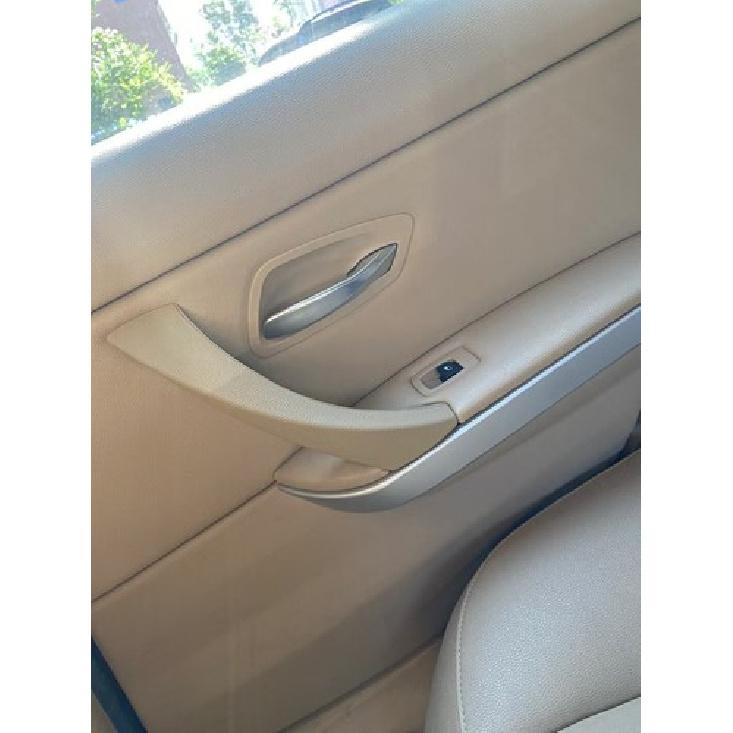 6PCS For BMW 3 Series E90 2005-2012 ABS Beige Inner Door Handle Pull Cover Case
