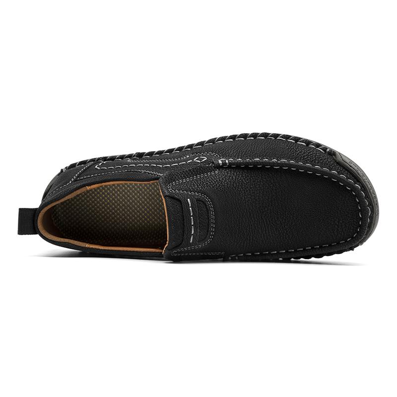 British Style Business Style Men's Hand Sewn Loafers