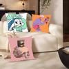 Terrifying Skull Flower Simplicity Pillow Case Fashion Square Pillowcase Bedroom Sofa Room Ins Decoration Leisure