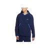 Nike Solid Color Pullover Fleece Hoodie Men Tops Navy-Blue CU4364-410