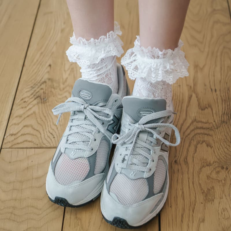 meminn lowzina lace socks 2colors