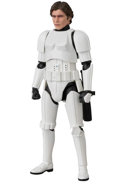 MAFEX 258 HAN Akční Přibližně 155 mm vysoký Ne. SÓLO(TM) (KOSTÝM STORMTROOPERA) Předmalovaná figurka,