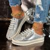Women's Sneakers  Round Toe  Flats Sneakers Platform Leisure Lazy Slippers Outdoors  Sneakers  De