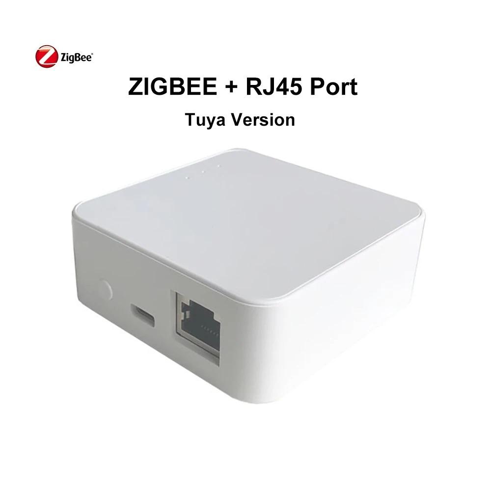 ZigBee 3.0 Smart Gateway Hub for Tuya APP Smart Home Wired Gateway Hub RJ45 Ethernet Bridge Router Work with Alex Smart Home