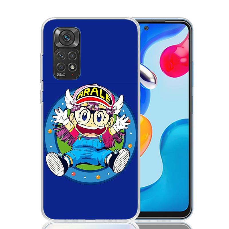 Dr Slump Arale Anime Phone Case For Xiaomi Redmi Note 15 14 13 12S 12 Pro Plus 11S 11E 11 11T 10S 10 Art Soft Pattern Cover Redm
