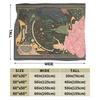 Wicked 2 Musical Movie Glinda Poster Warm Blankets Plush Throw Blanket Graphic Living Room Flannel Bedspread Sofa Bed Cover