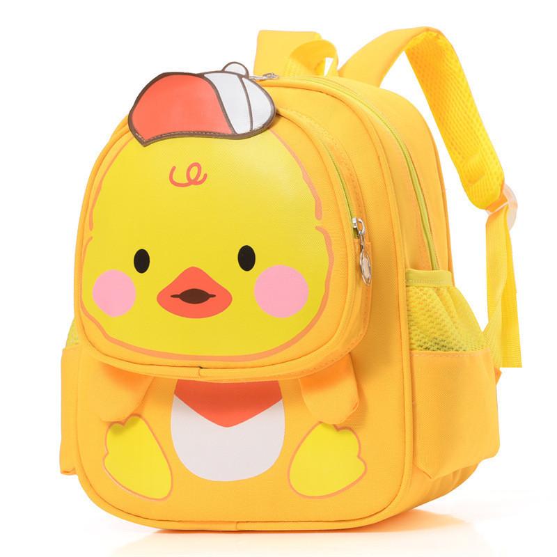 Adorable Duck Toddler Backpack For Boys And Girls Ages 3-6 Cartoon Animal Print Cute Duck