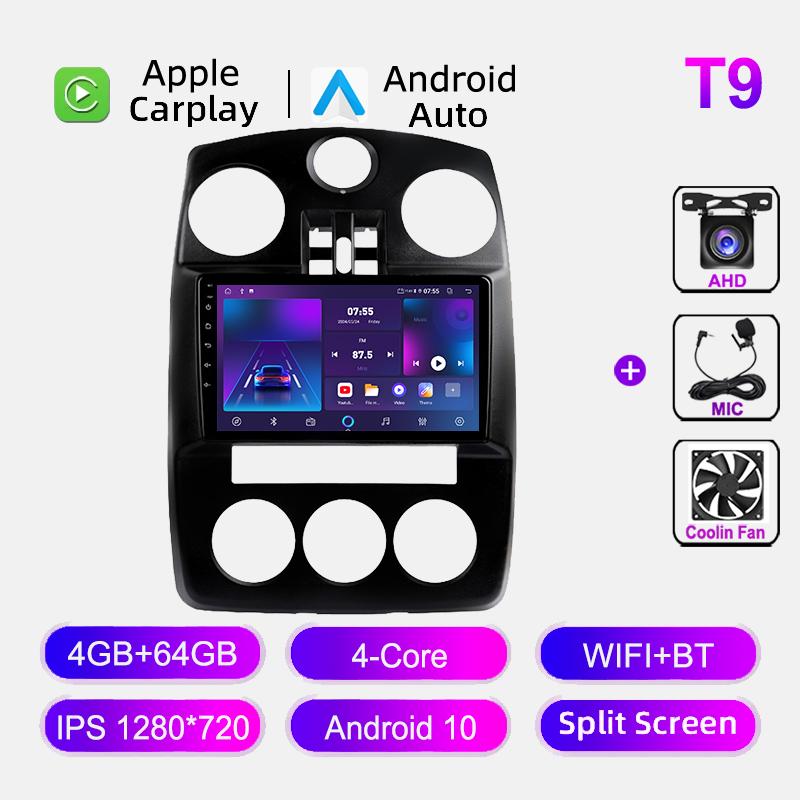 Car Radio For Chrysler PT Cruiser 2000-2010 4G WIFI Navigation GPS 2DIN Multimedia Player Stereo BT Carplay Android Auto No DVD
