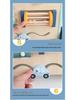 Children's Multifunctional Anti-Rollover Stroller Walker with Educational Toys