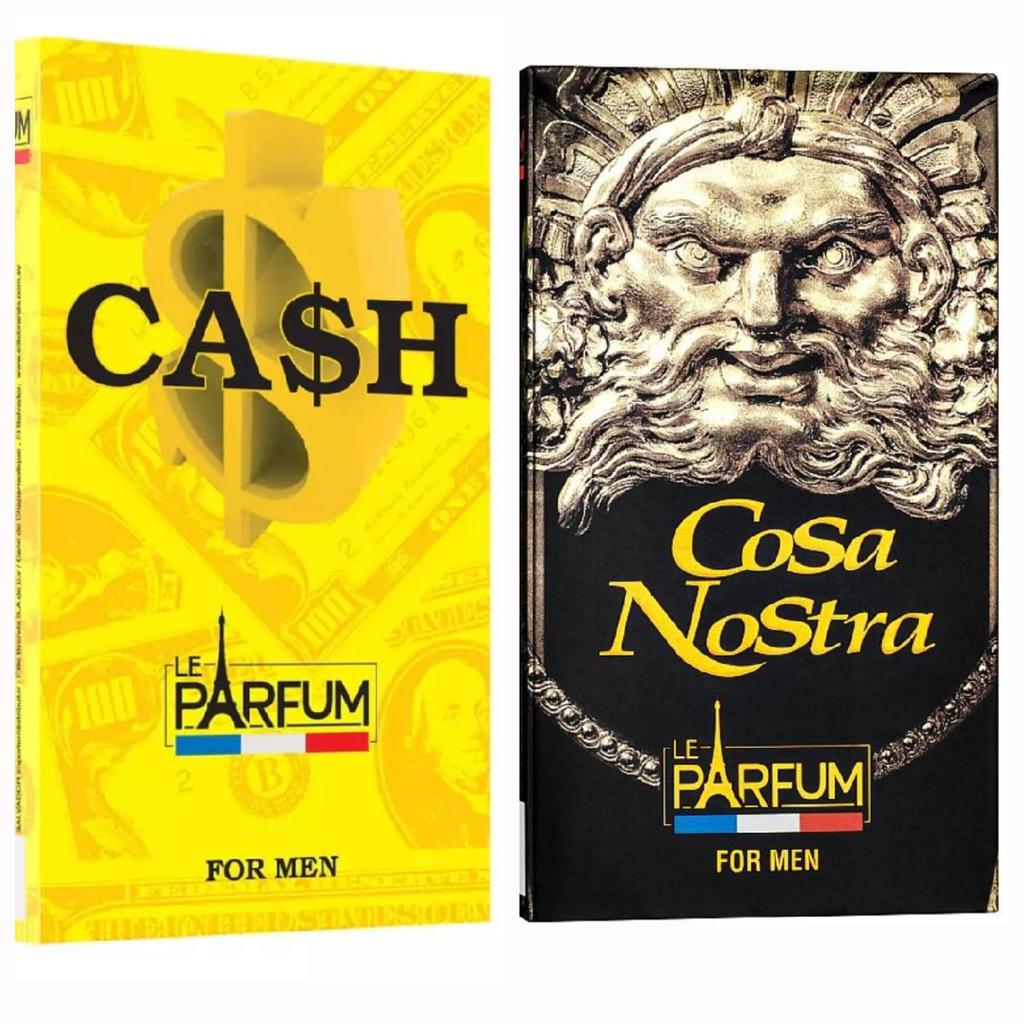 Paris Elysees Cash & Cosa Nostra Men’s Perfume Eau De Toilette for Men
