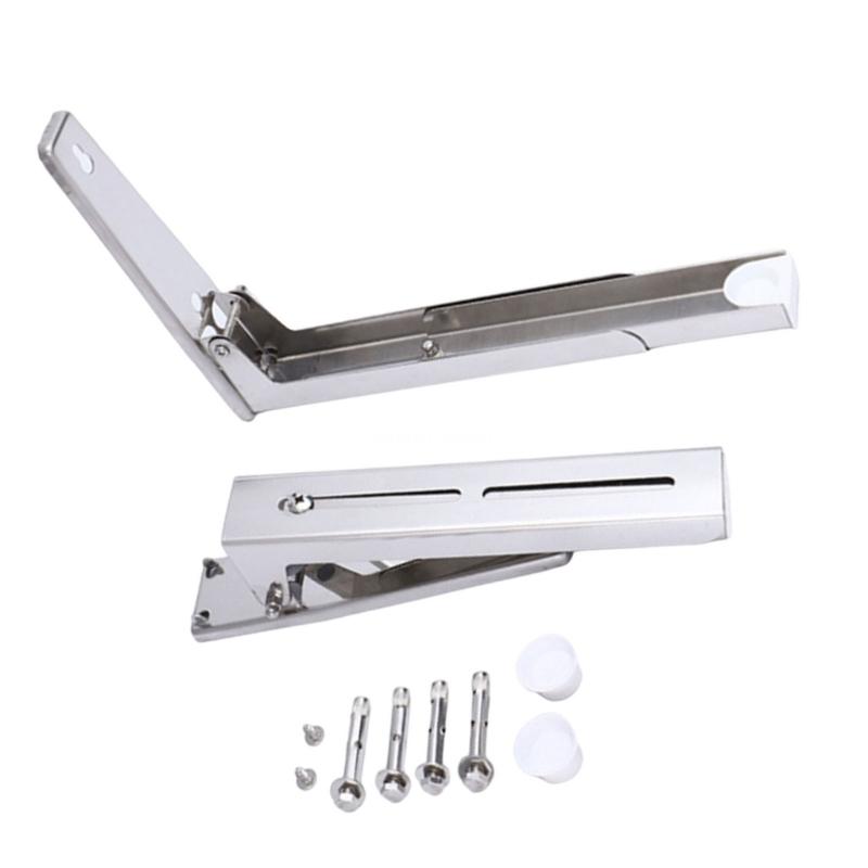 Edelstahlhalterung Küchenraumorganisatoren Metallhalterung für Mikrowelle Dropship