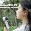 1Pc Portable Handheld Turbo Fan,Hand Folding High-Speed Turbine Fan