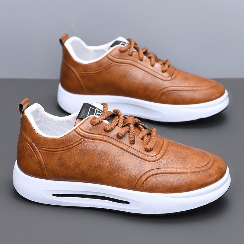

Lace-up Waterproof Casual Shoes, Shallow Opening, Soft Sole, Soft Upper, Low-top Men s Single Shoes 40