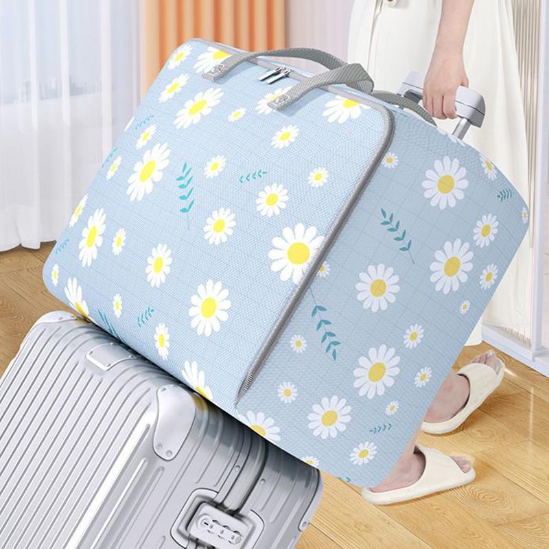 Geantă Depozitare Plapumă Capacitate Mare Dulap Geantă Depozitare Haine Plapumă Îngroșată Pliabilă Genți Mutare Cu Mânere