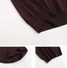 AMI New Polo Collar Knitted Sweater Jacquard Couple Wool Sweater Classic Small White Heart Embroidery