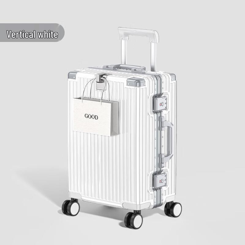 Multi-functional PC Hardshell Suitcase with Aluminum Frame 20 Inch