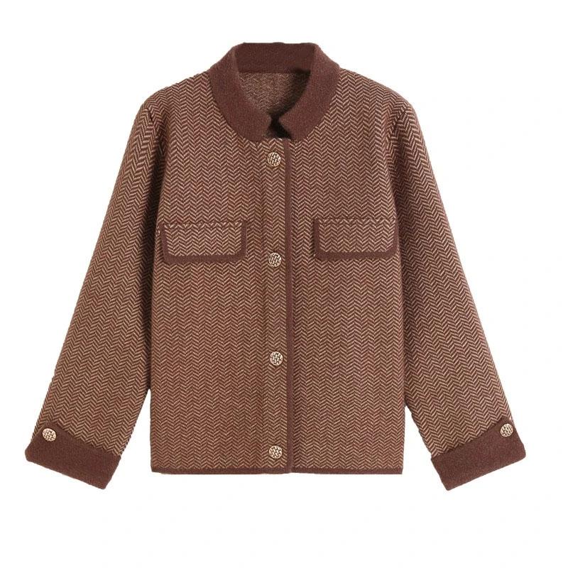Coat for Women Cotton Casual Short Cardigan Double Layer Windbreaker Suit Jacket