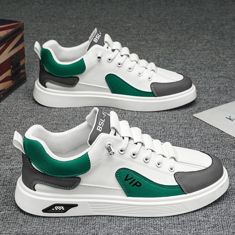 New spring breathable and versatile casual men's shoes, flat shoes, men's work, one pedal, sports trendy shoes