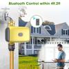 Bluetooth Tuya Smart Timer do Zraszaczy System Nawadniania Kropelkowego Opóźnienie Deszczu Automatyczny Timer Nawadniania Kompatybilny z Alexa Google Home