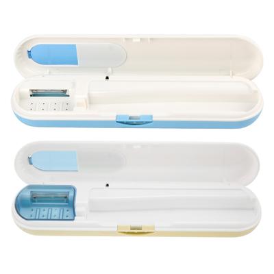 UV-Zahnbürsten-Sterilisator-Box, tragbarer Zahnbürstenkopf, saubere Desinfektion, Desinfektionsmittel