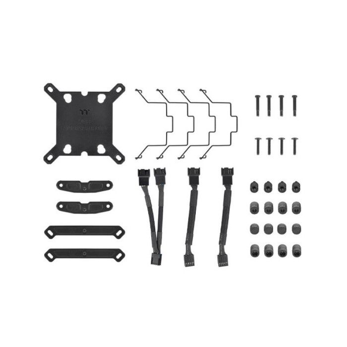 Refroidisseur D'air - THERMALTAKE - TT ToughAir 710 - Double Tour - Aluminium Et Cuivre - Socket AM4