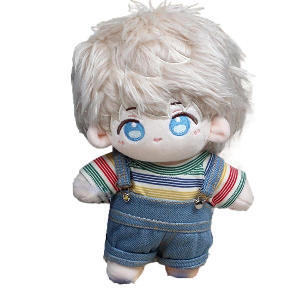 T-shirt Cotton Doll Clothes Trousers Plush Doll Clothes Fashion Cotton Doll Denim Pants Girls Toy