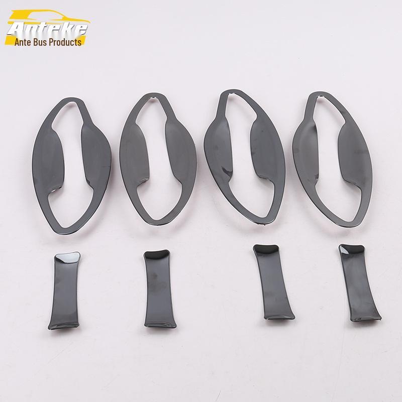 18 Fista Door Bowl Bright Ring & Protective Film Kit - Scratch/Wear Resistant Decorative Frame Accessories