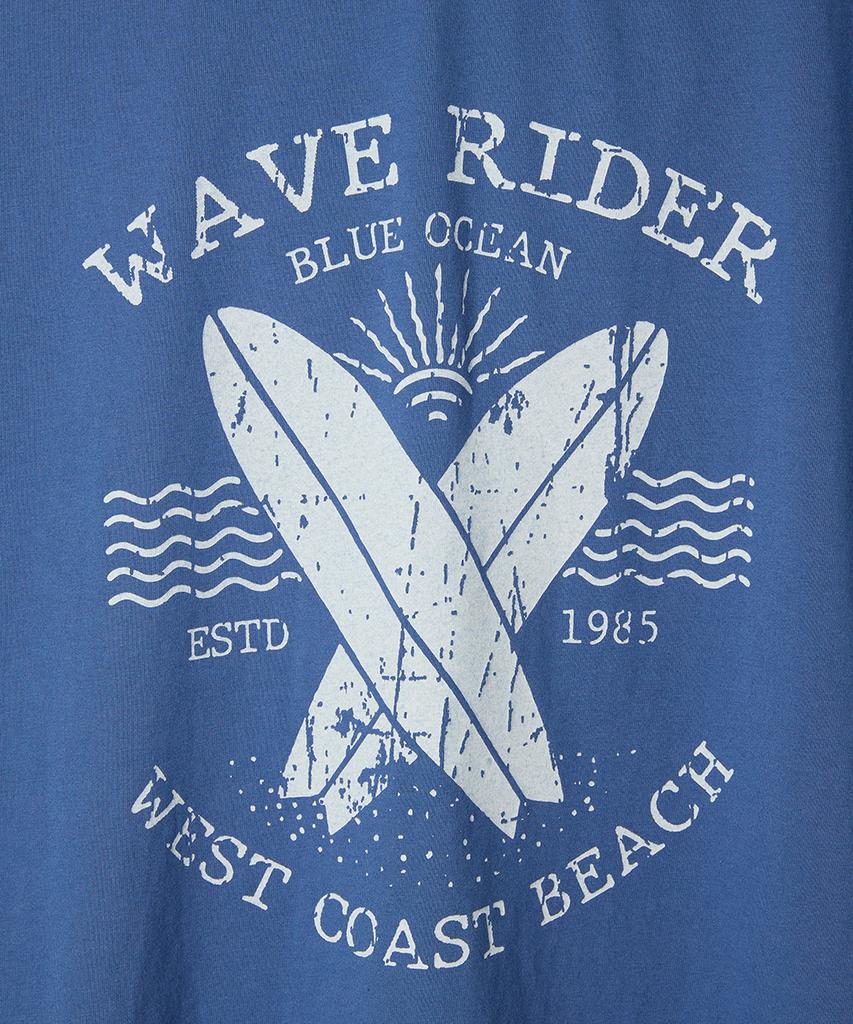 HOOVES Wave Rider Graphic Short Sleeve T-Shirt [2-Col]