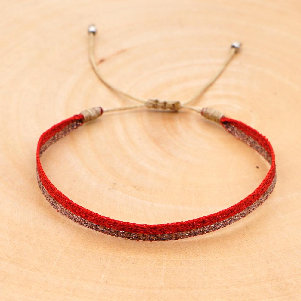 Bohemian Woven Bracelet: Spanish Retro Court Pattern for Women, Nepal Ethnic Style Handmade Jewelry