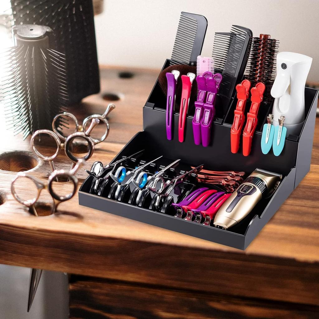 NEW Barber Clipper Tray High-capacity Clippers Organizer Razor Case Storage Box Hair Trimmer Holder Detachable Barbershop Tools