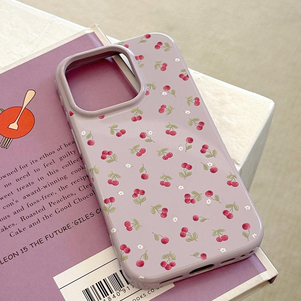 Little White Flower Cherry Case for iPhone 17 iPhone 17 Pro Max